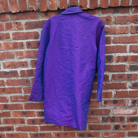 Iridescent Purple light weight jacket - Picture 4 of 6